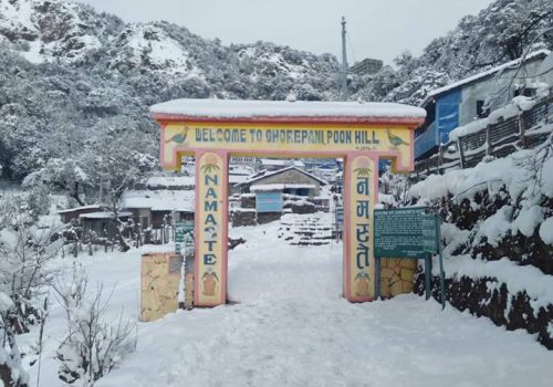 लामो खडेरीपछि वर्षा र हिमपात, कृषक उत्साही, भोलीदेखी मौषममा सुधार हुने