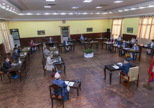 लकडाउनको मोडालिटीमा छलफल गर्न दिउँसो २ बजे मन्त्रिपरिषद् बैठक बस्दै