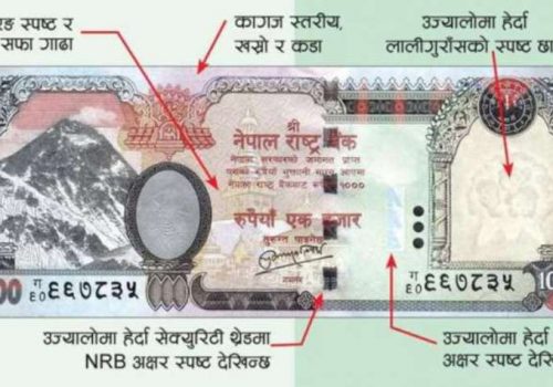 एक हजारको १० थान नक्कली नाेटसहित एकजना पक्राउ