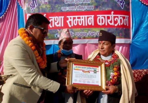 मल्लाजको समाजकल्याण आधारभुत विद्यालयमा विधुतिय हाँजिर