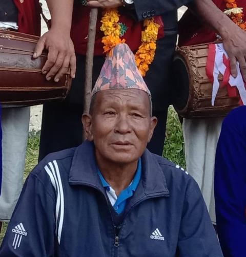 शिखका वडाध्यक्षको निधन
