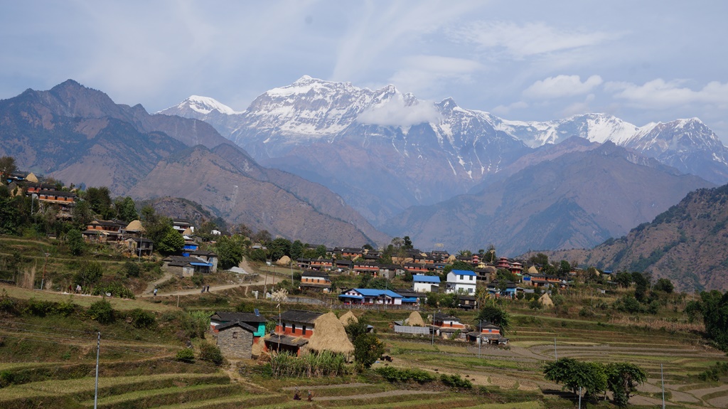 धवलागिरीका पाहुना हिँड्ने बाटो