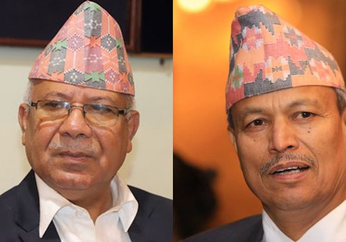 माधव नेपाल र भीम रावल पार्टी सदस्यबाट ६ महिना निलम्बित, पाण्डे र भुसाललाई पुनः स्पष्टीकरण सोध्ने