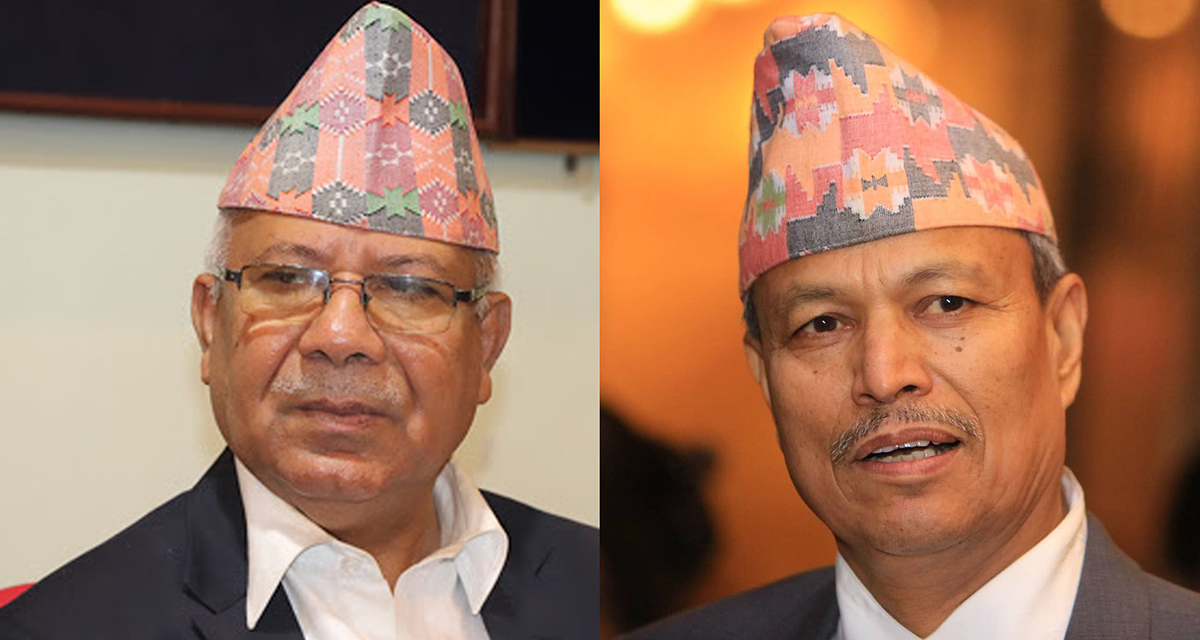 माधव नेपाल र भीम रावल पार्टी सदस्यबाट ६ महिना निलम्बित, पाण्डे र भुसाललाई पुनः स्पष्टीकरण सोध्ने