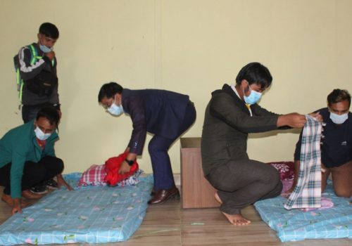 बाग्लुङ्गका पत्रकारलाई छुट्टै १० बेडको आइसोलेसन