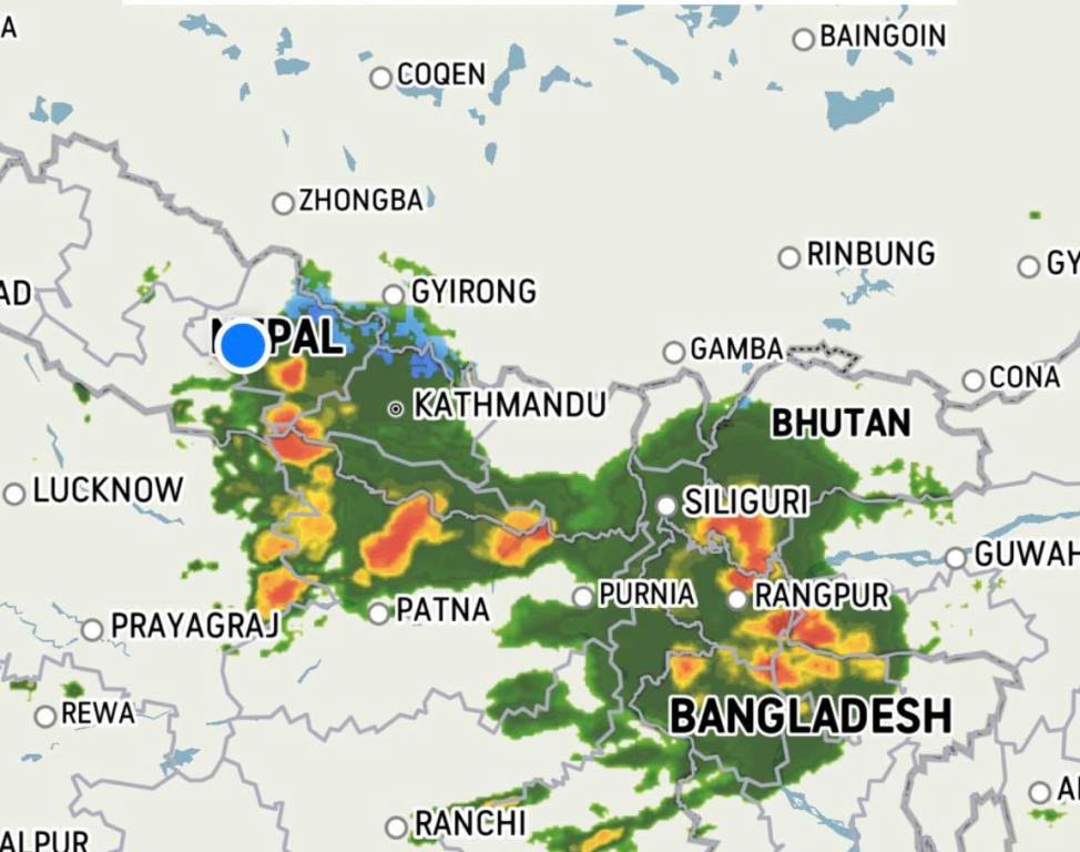 मनसुन थप सक्रिय : तीन दिन धेरै वर्षा हुने, पूर्वसूचना प्रणाली कति प्रभावकारी?