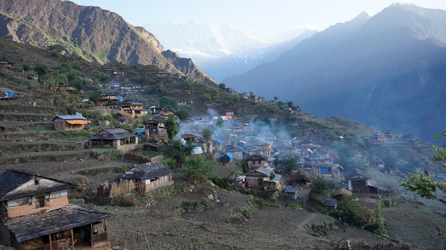 Dhaulagiri Bascamp trip 2073 (5) मुदीमा केन्द्रीय प्रसारण लाइनको बिजुली पुग्यो