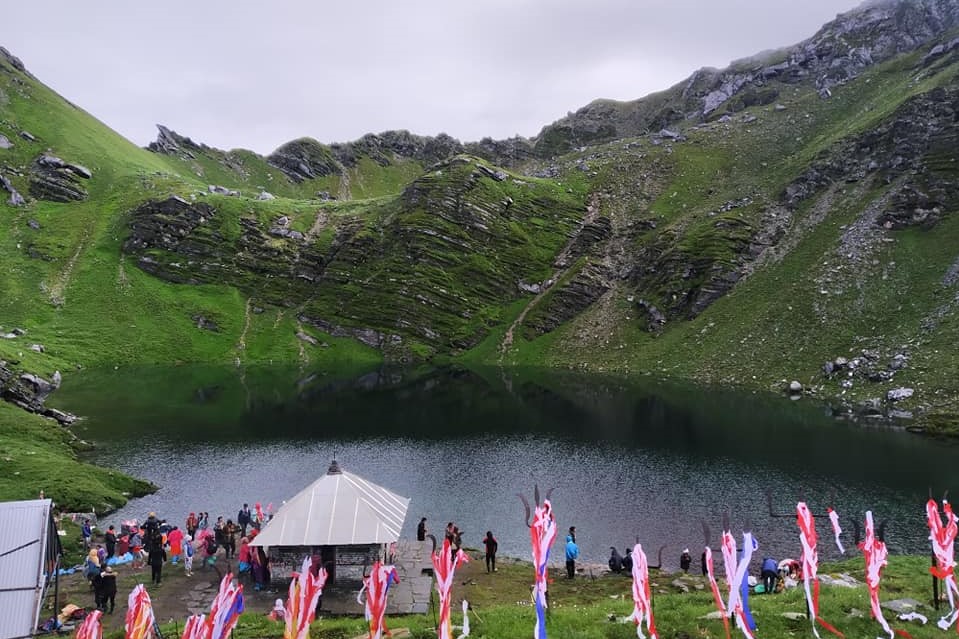 ऋषीतर्पणीमा हिमालमुनी मनसुन यात्रा