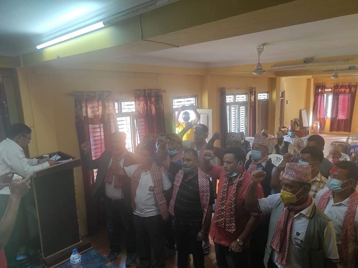 नेपाल राष्ट्रिय भूतपुर्व सैनिक तथा प्रहरी संगठन म्याग्दीको अध्यक्षमा दिपक जिसी