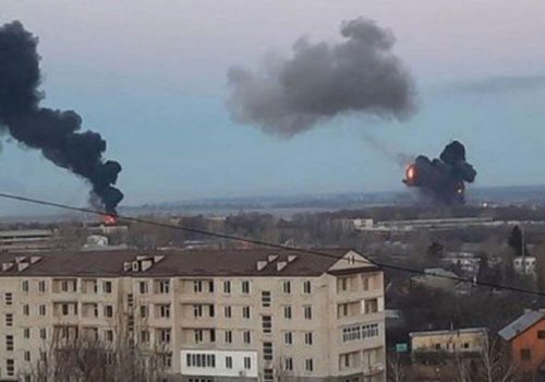 युक्रेनमा रुसको आक्रमण सुरु, राजधानी किभमा क्रुज र ब्यालेस्टिक मिसाइलबाट आक्रमण