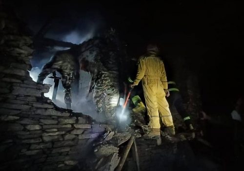 जुम्लामा आगलागी हुँदा चार बालबालिकाको मृत्यु