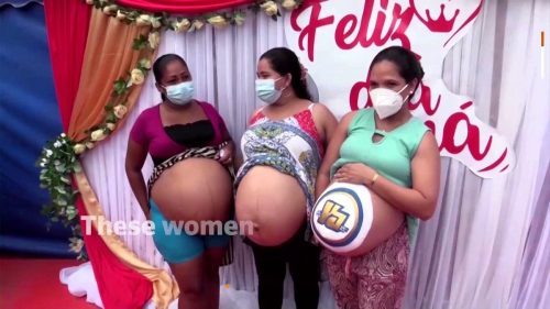 गर्भवती महिलाहरूको प्रतियोगिता, २२ इन्चको पेटले जित्यो उपाधि