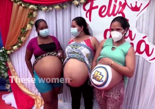 गर्भवती महिलाहरूको प्रतियोगिता, २२ इन्चको पेटले जित्यो उपाधि