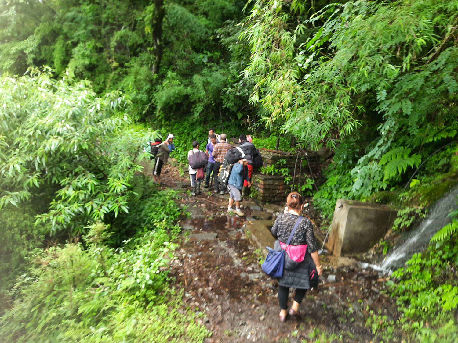 old trail road पैह्राेले बाटाे छेकेपछि विर्सेका गाेरेटा खोज्दै यात्रु