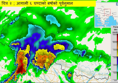 लुम्बिनी र गण्डकी प्रदेशमा राती ९ बजेसम्म भारी वर्षा हुने