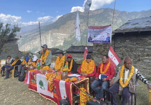 गठवन्धनका उम्मेदवारले अाइतवार पाखापानी, झिं र पात्लेखेतमा चुनावी सभा