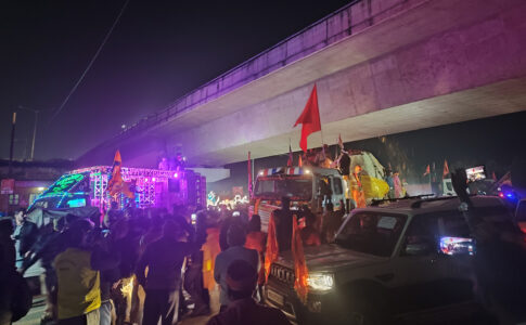 कालीगण्डकीको देवशिला अयोध्यामा पुग्याे (भिडियाे सहित)