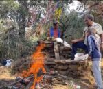 भुमे र जल देवतासँग वर्षा माग्दै पुजा लगत्तै वर्षा