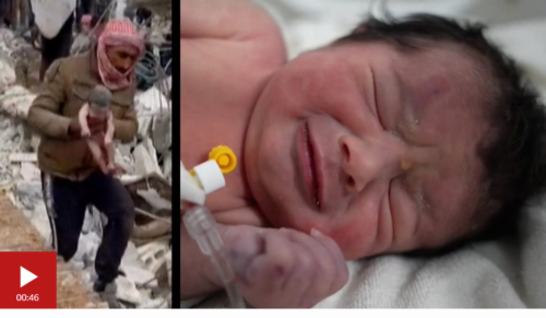 सिरिया भूकम्पः आमाको शवसँग नाभी जोडिएकै अवस्थामा फेला परिन् नवजात शिशु, पाल्न हजारौँ मानिस इच्छुक
