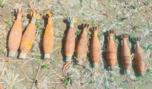नवलपरासीको सर्दीमा वारी खन्दा बम भेटियो