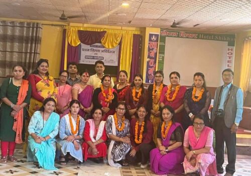 सञ्चारिका समूह म्याग्दी शाखा अध्यक्षमा देवी जिसी