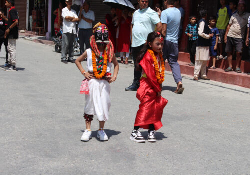 म्याग्दीमा मात्र देखाईने नागनागिनी नृत्य