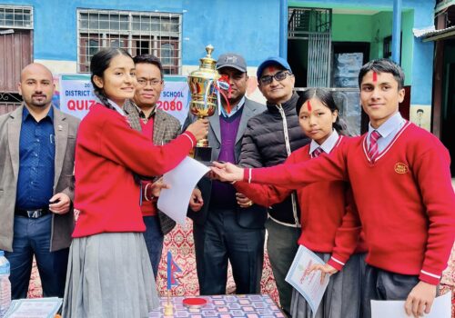 अन्तर मावि हाँजिरीजवाफ प्रतियाेगितामा न्यूवेष्टपाेइन्ट पहिलाे