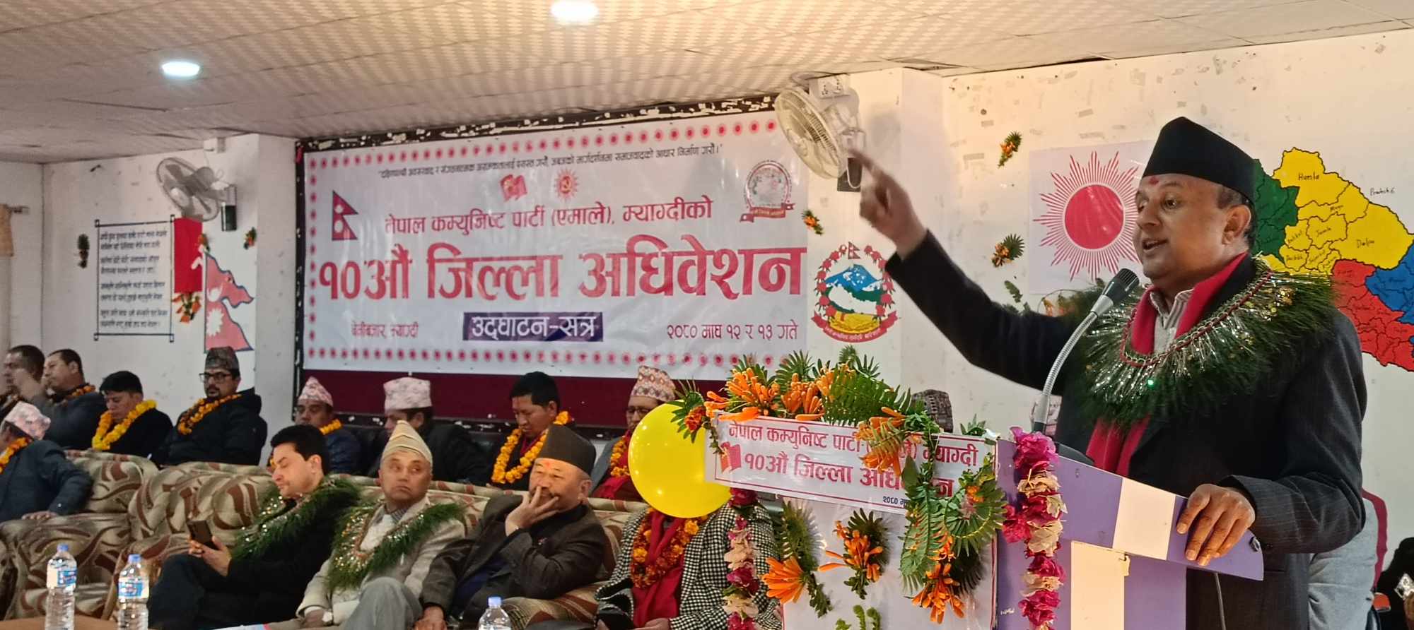 गठवन्धन सरकार नै पोखरा अर्न्तराष्ट्रिय विमान स्थल असफल बनाउन सकृय – महाँसचिव पोख्रेल