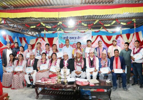 क्षत्री समाज म्याग्दीको अध्यक्षमा कृष्णसिं बानियाँ चयन