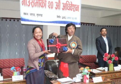 लोघेकर दामोदरकुण्ड गाउँपालिकाे बजेट ३२ करोड ५८ लाख, चालुमा भन्दा पुँजीगत बढी