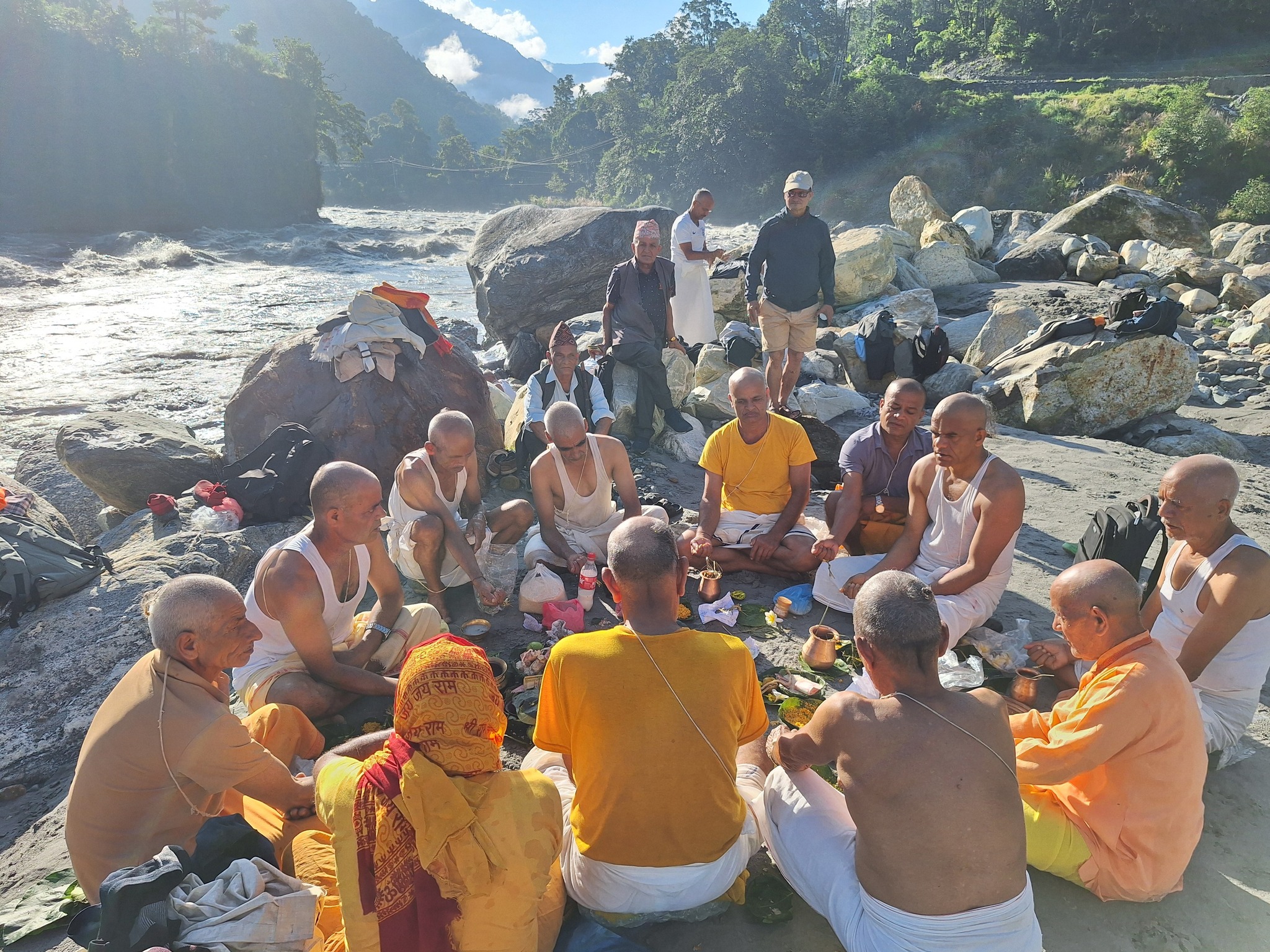 आजदेखी पितृविसर्जन, कालीगण्डकी किनारामा पितृतर्पण