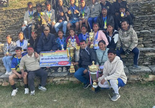 अन्नपूर्णको राष्ट्रपति रनिङ शिल्ड मुक्तिमार्ग माविलाई