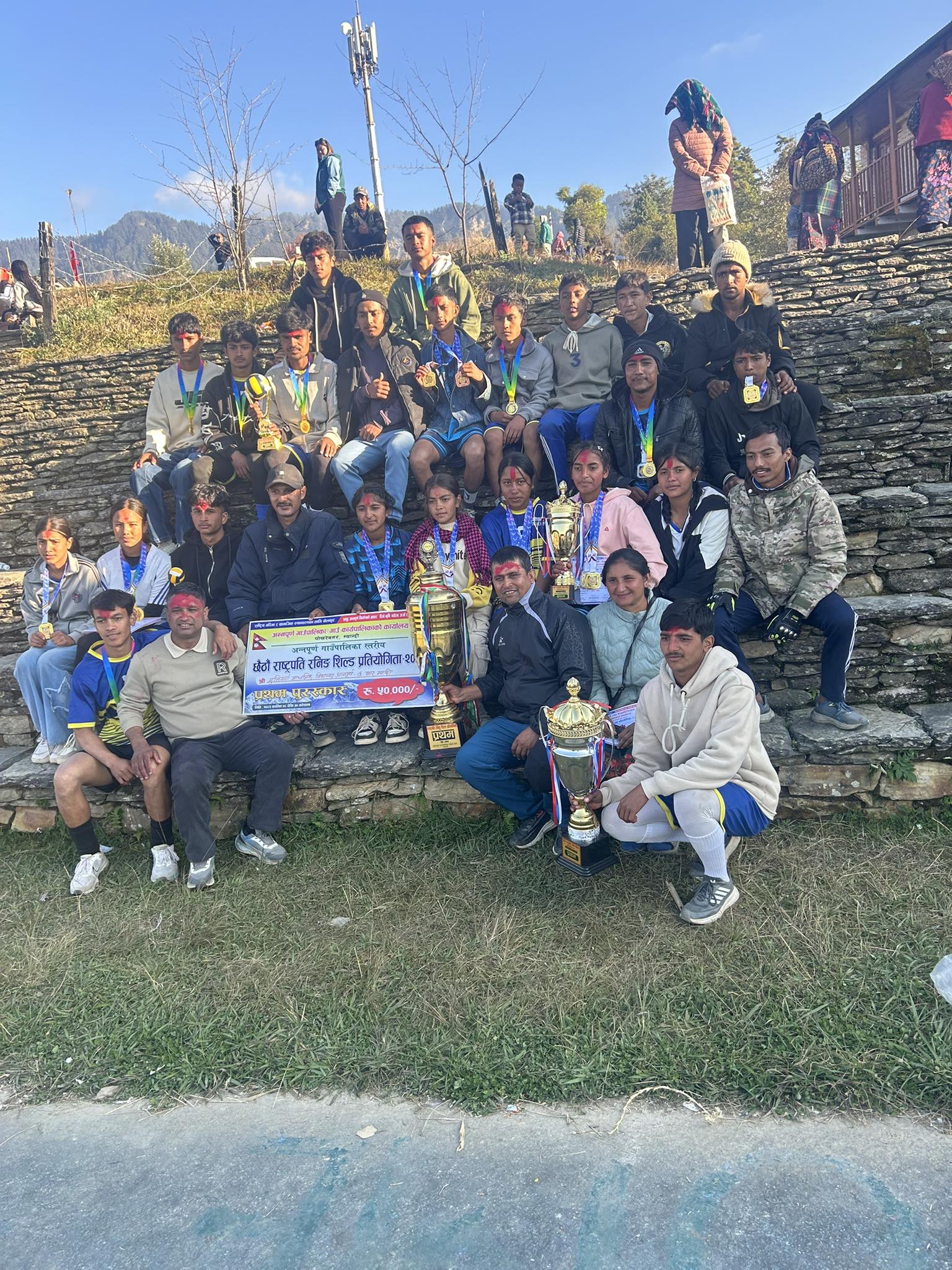 अन्नपूर्णको राष्ट्रपति रनिङ शिल्ड मुक्तिमार्ग माविलाई