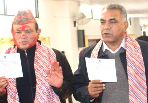 म्याग्दी कांग्रेसबाट खम्विर र केवी भण्डारी उम्मेदवार सिफारिस