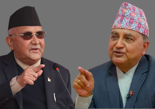 अाेलीसँग चुनाव हारेका सवै पाखा लागे, पाेख्रेल अव के गर्लान ?