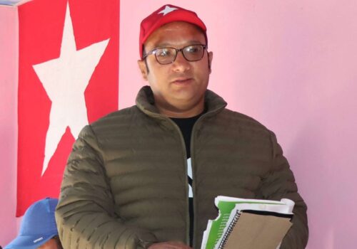 म्याग्दीकाे निर्वाचनमा नेकपाबाट अर्जुन थापा बने उम्मेदवार