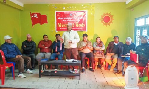 एमाले बेनी जन-जी विद्रोहपछि फेरी जुर्रमुराउँदै चुनावी तयारीमा जुट्याे म्याग्दी एमाले