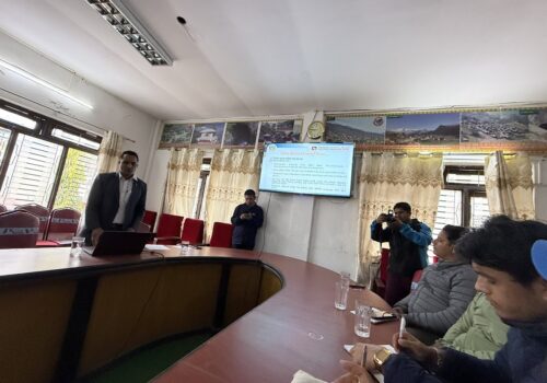 म्याग्दीमा निर्वाचन र आमसञ्चार विषयक अन्तरक्रिया: आचारसंहिता उल्लंघनको विषयमा पत्रकारको प्रश्न