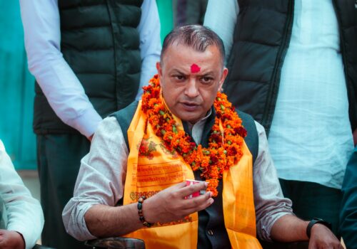 काँग्रेस सभापति गगन थापाले दिए राजीनामा
