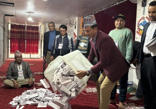 म्याग्दीमा मतगणना सुरू