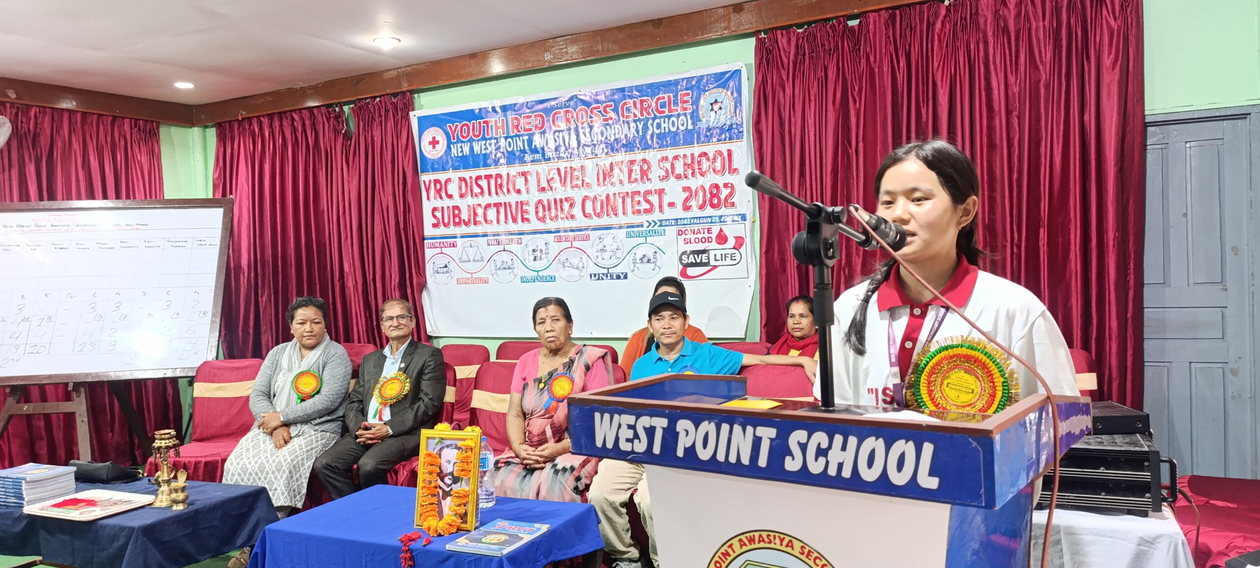 वेस्ट प्वाइन्टमा अन्तर मावि विषयगत हाजिरी जवाफ: लिटिल गार्डेन प्रथम