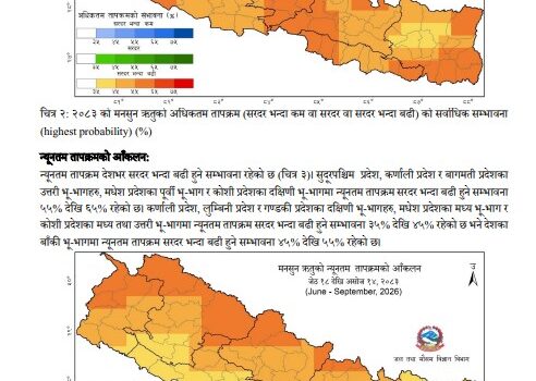 सँघारमा आइपुगेको मनसुनमा लाग्यो ‘ब्रेक’, सुरुवाती दिनमै खडेरीको त्रास