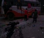 काठमाडौँबाट म्याग्दीको दरबाङका लागि छुटेको बस पाेखरा स्वीखेतमा दुर्घटना, ८ जना घाइते