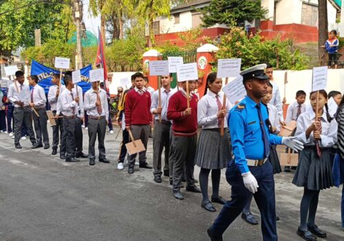 म्याग्दीमा ट्राफिक सप्ताह-२०८१ सुरू