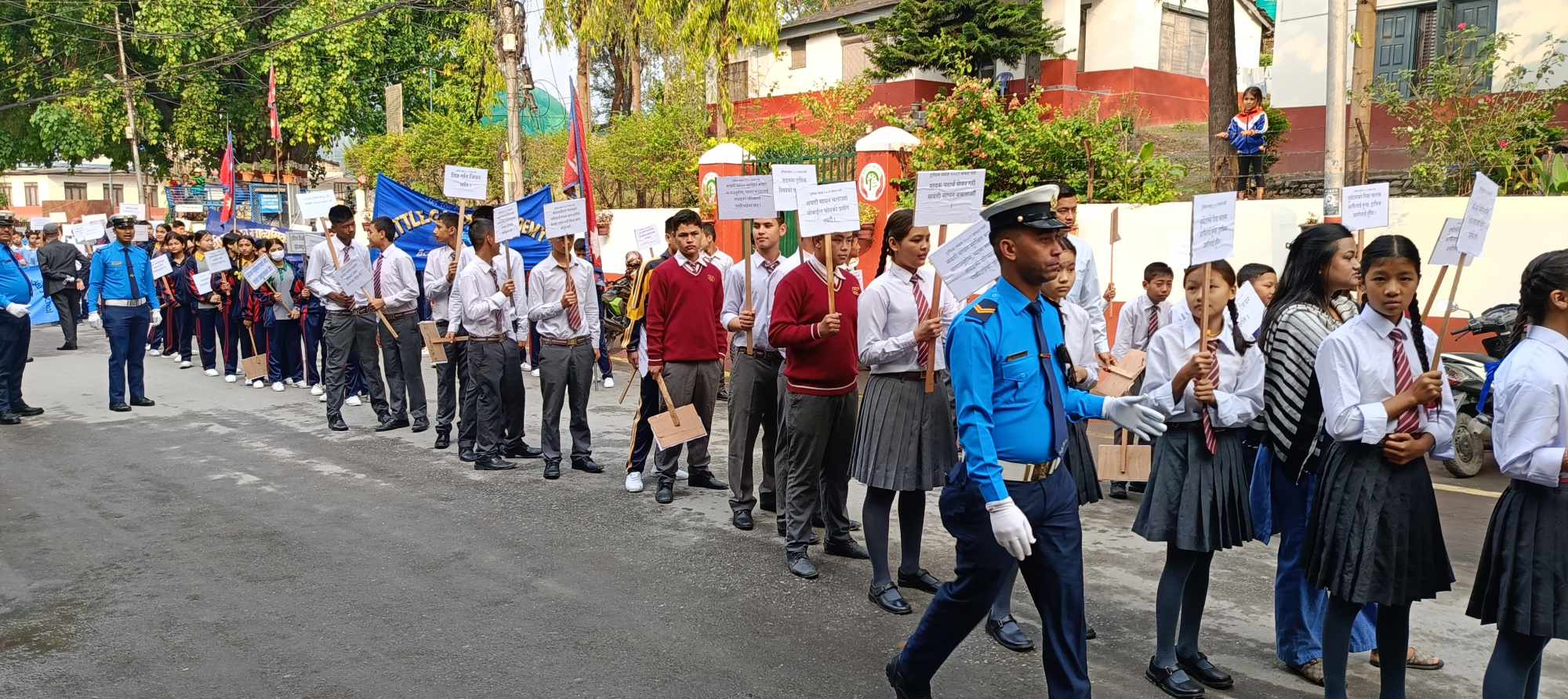 म्याग्दीमा ट्राफिक सप्ताह-२०८१ सुरू