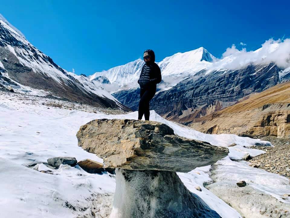 Dhaulagari-base-camp-3 यसरी पग्लदैछ धौलागिरी ग्लेसियर, अनि पञ्चकुण्ड हिमताल