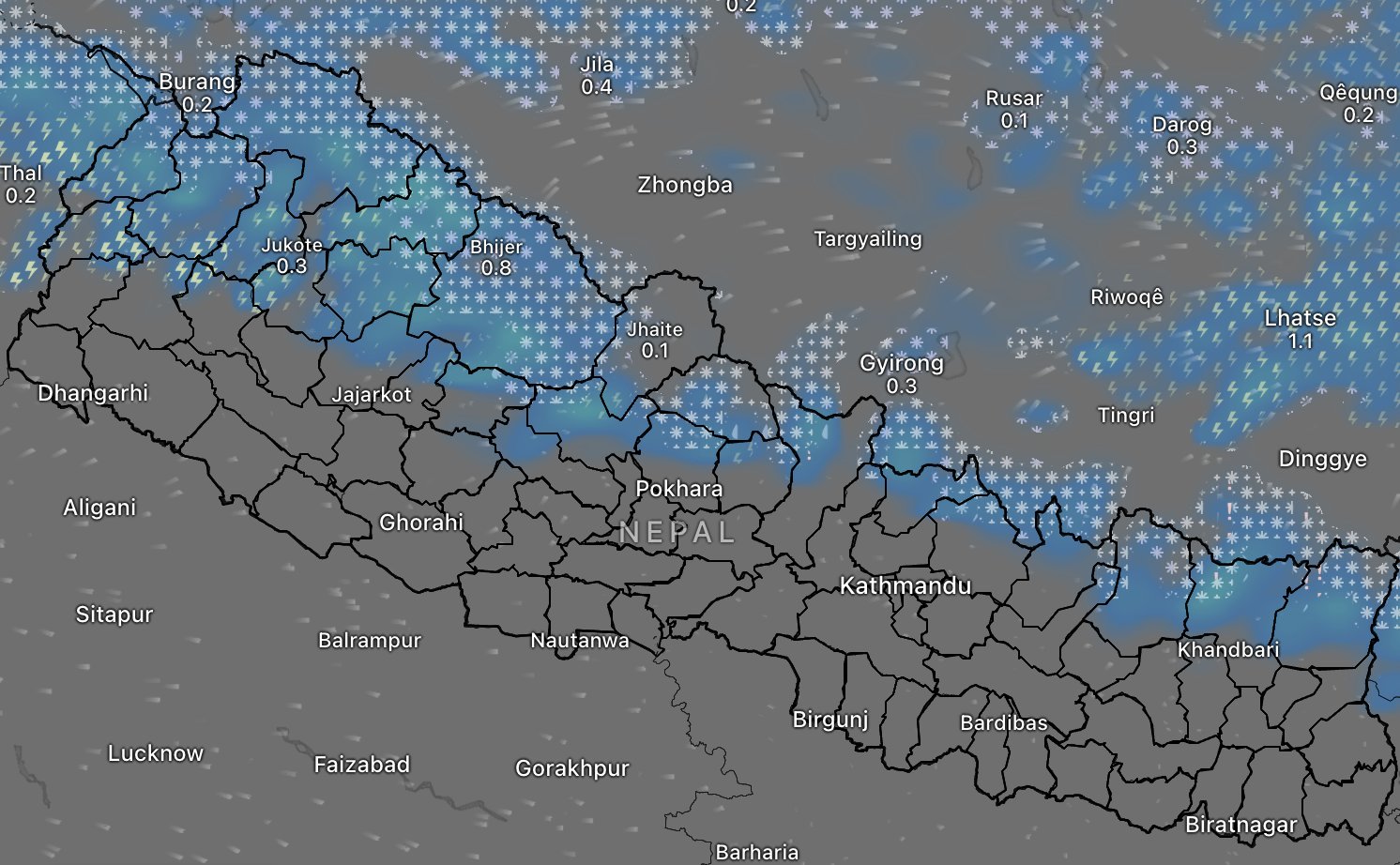 ‘हाई क्लाउडी’ बदलीले वर्षा न्यून