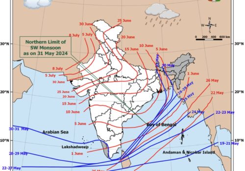 नेपालमा सातापछि मनसुन सक्रिय हुने प्रक्षेपण