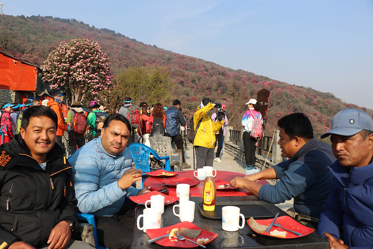 लुङतुङडाँडो चढ्ने नेपाली बढे तर घटेकाे घट्यै विदेशी पर्यटक, अझै घट्ने त्रास (स्थानीयकाे भिडियाे वाइट सहित)