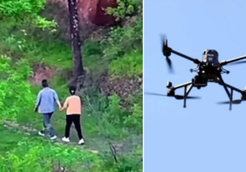 श्रीमतीले परपुरुषसँग सम्बन्ध राखेकाे पत्ता लगाउन ड्राेनकाे प्रयाेग